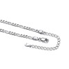 ChicSilver 2.8mm Figaro Chain Anklet 925 Sterling Silver Ankle Bracelets