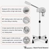 HeavenBird Stand Professional Ozone Facial Steamer with Touch Control, Adjustable