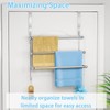 Over The Door Towel Rack,304 Stainless Steel Towel Rack with