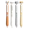 MOZXIRZ 4 Pcs Cute Cat Erasable Pens Retractable Pens Erasable