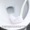 Baffect Curved Toilet Brush Plastic Long Antislip Grip Handle Toilet