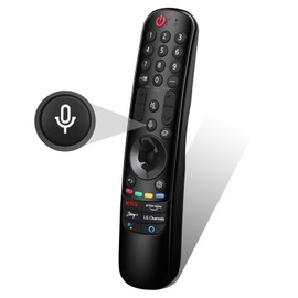 Alkia Magic Fernbedienung kompatibel mit LG MR21GA MR21GC MR22GA MR22GN MR23GA Magic TV, Magic Fernbedienung für LG OLED QNED NanoCell UHD 4K 8K Smart TV mit Pointer und Voice Funktion