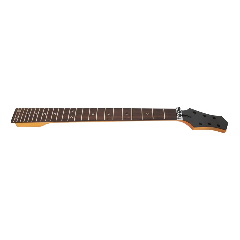 Guitar Neck Fingerboard 24 Fret 25.6in Smoothly Elegant Wood Electric