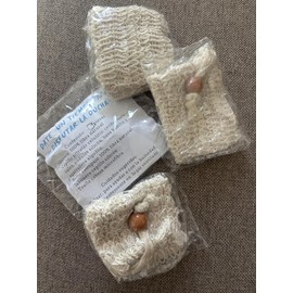 Estropajo bolsa de Jabón de Sisal Natural 3pzas