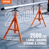 VEVOR Pipe Stand, 2500LBS Heavy Duty Pipe Jack Stands, 27.2"-52"