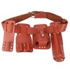 DEWIN 5 in-1 Tool Belt, Leather Scaffolding Tool Pouch with