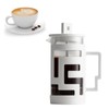 French Press Pot Maze Shell Design Glass Press Pot Press