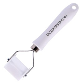 Pasta & Pastry Cutter, 4 Straight Squares Every Rotation, with Delrin Wheels and ABS Handle. Art.373