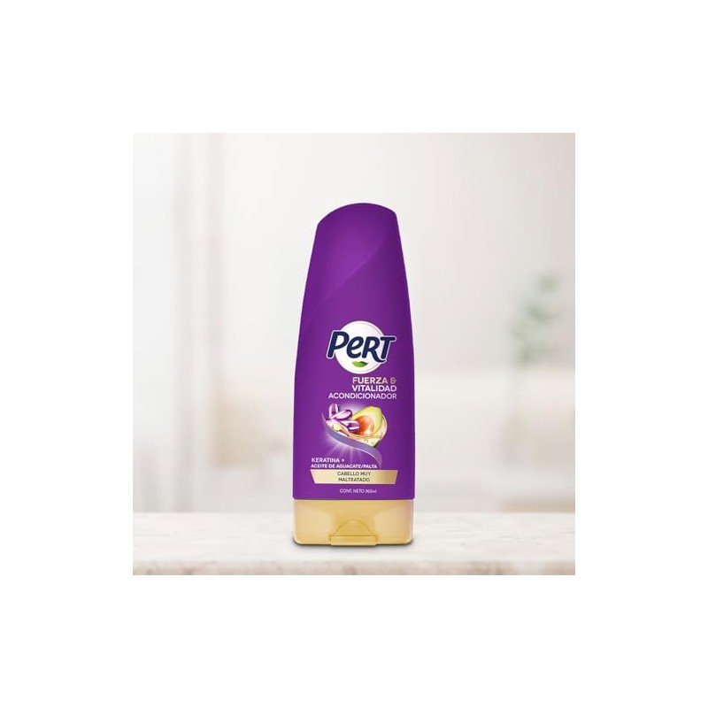 PERT, Acondicionador Keratina | Cabello fuerte, flexible y resistente a