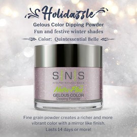 SNS Healthy Natural Nails SNS Nails Dipping Powder Gelous Color - Holidazzle Collection - HD21-1oz