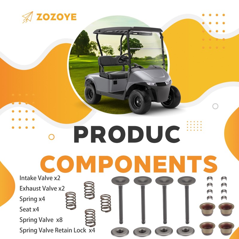 For EZGO 4 Cycle Gas Golf Cart Fuji Robin 295cc