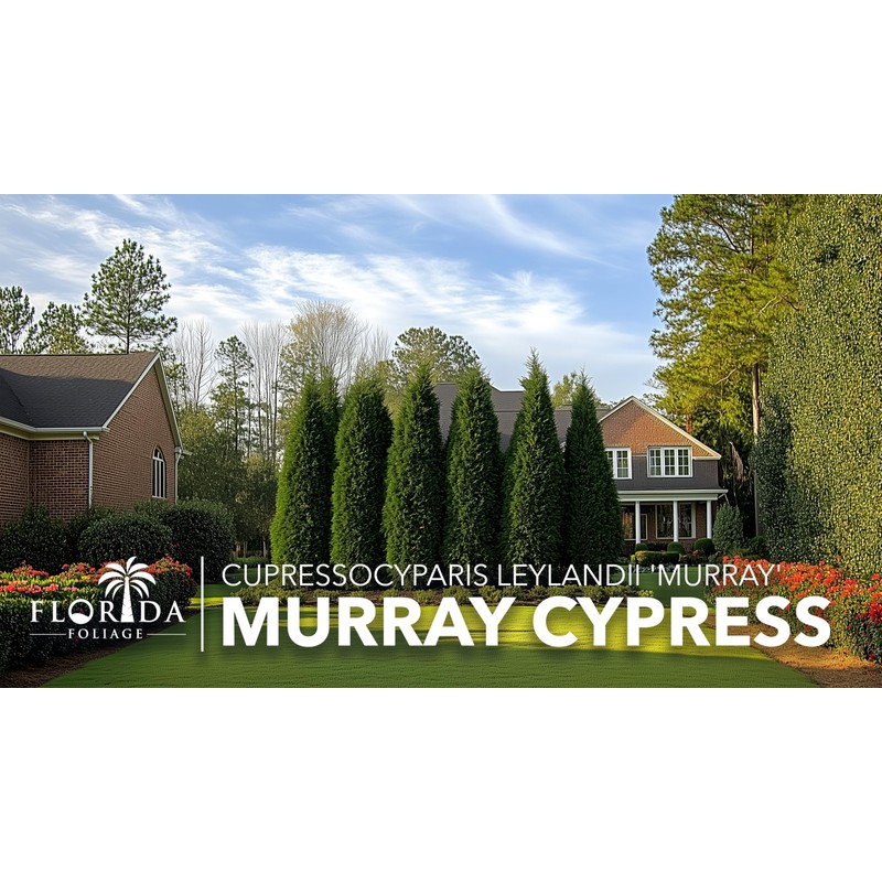 Murray Cypress | 3 Live Plants | Cupressocyparis leylandii 'Murray'