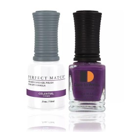 LeChat Perfect Match UV Gel + Nail Polish - PMS104 Celestial