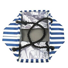 TINTON LIFE Folding Quick Dry Shower Caddy Tote Bag with Mesh Bottom Waterproof Oxford Bath Organizer Perfect for Dorm, Gym, Camping, Beach, Spa