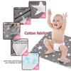 2 Stück Baby Wasserdicht Wickelunterlage für Babys und Kleinkinder Wickelauflage