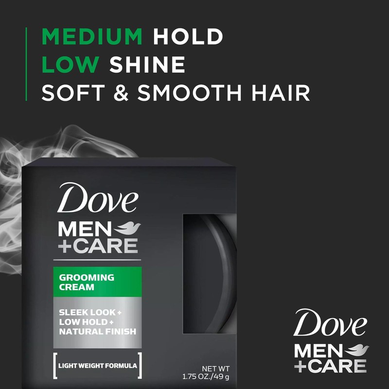 Dove Men+Care Grooming Cream, 3 Pack Hair Styling Cream for