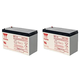 Yuasa NP7-12 12V 7AH Battery (2 Pack)