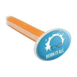 Bern It All Bernie Sanders Burning Democrat Car Air Freshener Vent Clip