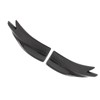 Rear Bumper Side Spoiler 2 Pieces Universal Carbon Style Surround