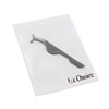 False Eyelashes Extension Applicator Remover Clip Tweezers Nipper (Silver)