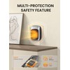 GiveBest Plug in Wall Space Heater With Remote, 800W Small