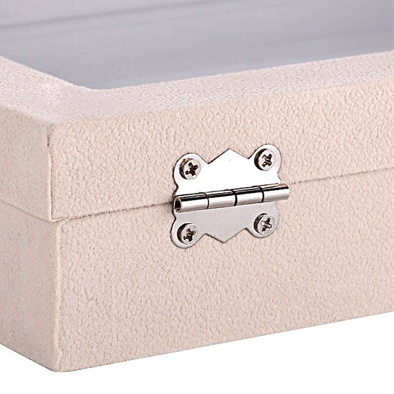 SPIEA Ring Box Velvet Jewelry Case Accessory Ring Display Accessory
