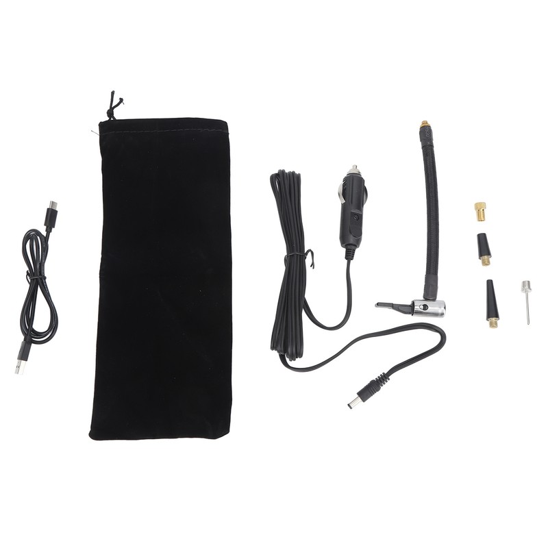 Electrical Air Pump Portable Wireless Car Air Tire Inflatable LCD