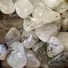 Tourmalinated Quartz Tumbled - Healing Stone - Crystal Healing 20-25mm