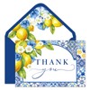 JarThenaAMCS 24 Pack Lemon Thank You Cards Mediterranean Greeting Card