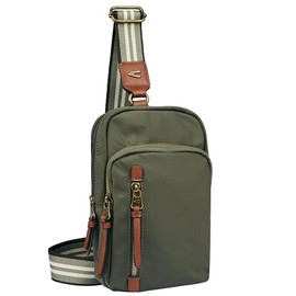 camel active Women's Shoulder Bag with Adjustable Strap Khaki, Womenswear-M, khaki, M