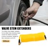 X AUTOHAUX 300cm Flexible Tire Valve Stem Extension Inflator Hose