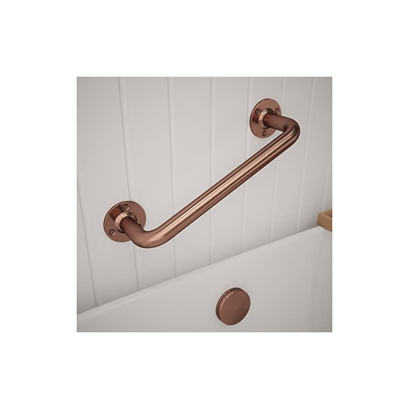 Rothley Grab Rail Mobility Disability Aid - Antique Copper Handle