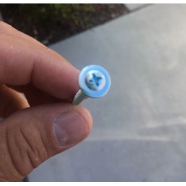 Drive Straight #8 x 9/16" Modified Truss K-Lath Zinc Screws Sharp Point 10,000