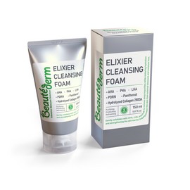 BEAUTEDERM Cica Exosome PDRN Elisir Mildly Acidic Cleansing Foam Foam Cleansing / 시카 엑소좀 PDRN 엘리시어 약산성 클렌징폼 폼클렌징