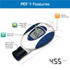 Microlife Digital Peak Flow Meter with FEV1 & Tracking Software