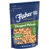 Fisher Chopped Walnuts, 6 Ounces, California Grown Walnuts, Unsalted, Naturally