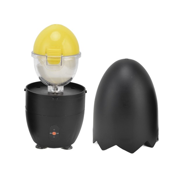 CHICIRIS Egg Slicer, Electric Egg Mixer in Shell, Black