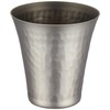 Nagao Tsubamesanjo TW-11 Titanium Sake Glass, Hammered, 2.4 fl oz