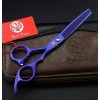 Purple Dragon Tijeras Estilista Barberia Degrafilado Kit 2 Peines 5.5