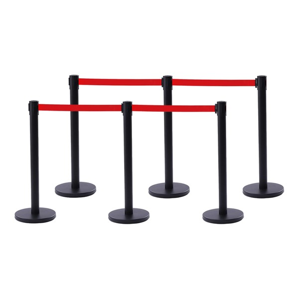 Silencear Crowd Control Stanchions, 35 Inch Stanchion Set Crowd Control