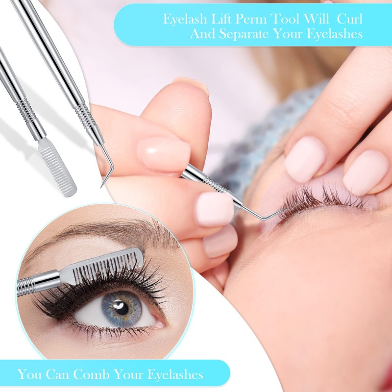 Chumia 2 Pieces 2 in 1 Lash Lift Tool Eyelash