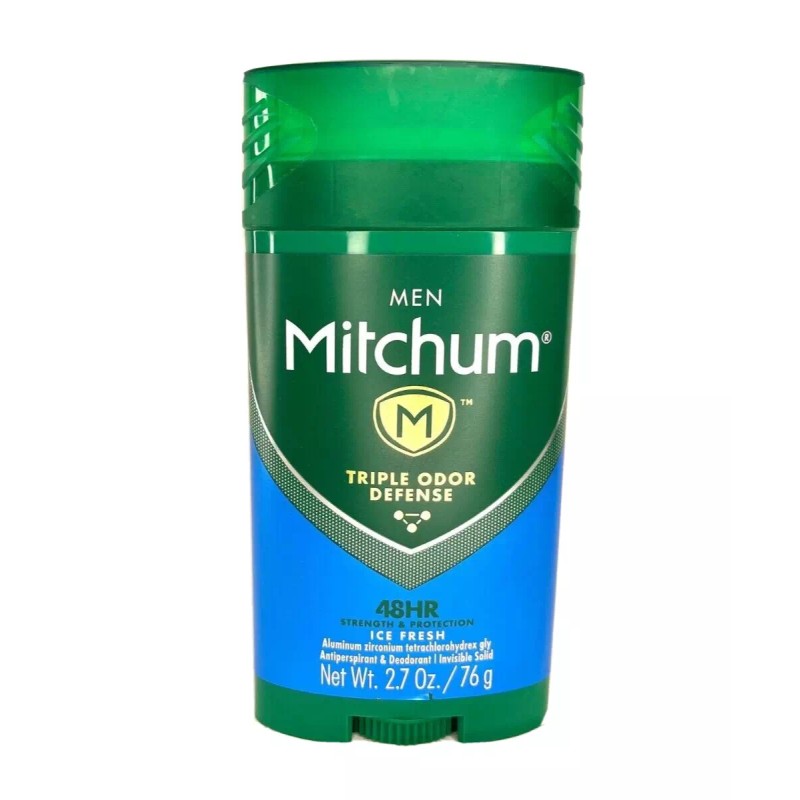 Mitchum Men Triple Odor Defense 48hr Ice Fresh Solid Antiperspirant
