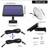 ABZXT Solar Pendant Lights Upgraded Bulb Lights IP65 Waterproof Dusk