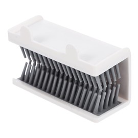 Operitacx Bathroom Hair Catcher Wall Mounted Reusable Shower Hair Trap Easy to Use Drain Hair Remover for Smooth Surfaces Design with Multi Purpose Storage Function