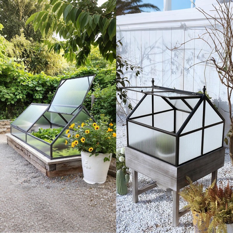 Quibbay 6PCS Polycarbonate Greenhouse Panels, 4' x 2' x 0.32''
