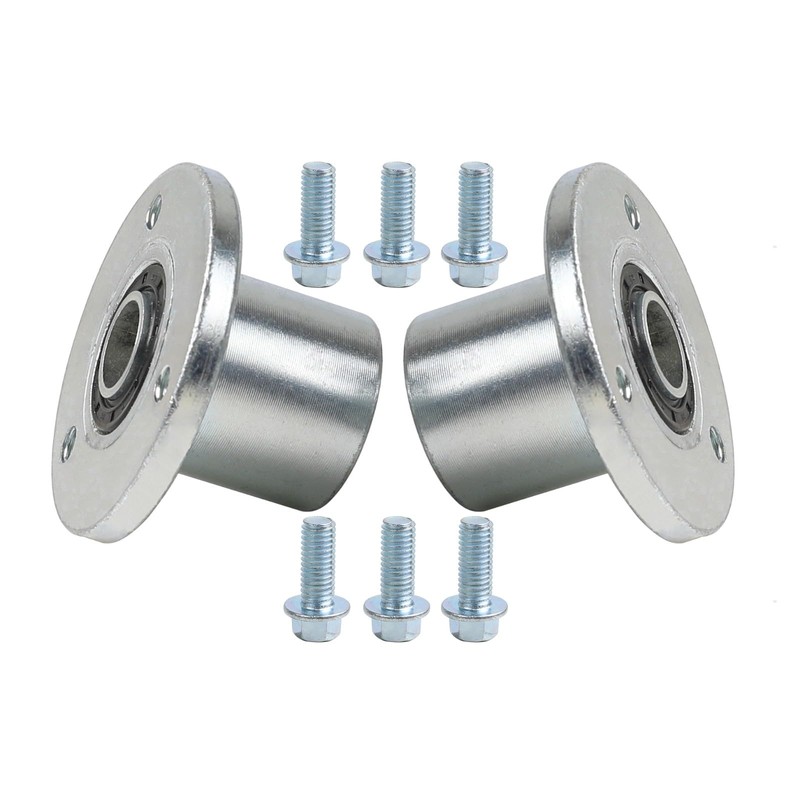 REBEKAMODS Front Wheel Hub 17mm Replacement Parts, 3 Stud Axle