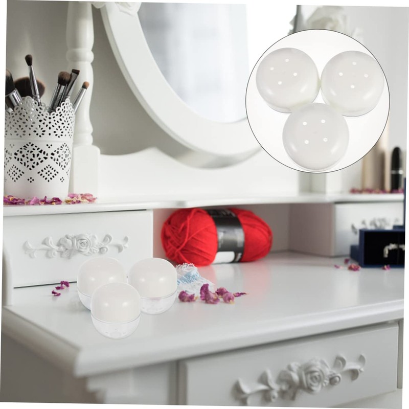 TOVINANNA Portable Beauty Egg Storage Box 3pcs Dustproof Makeup Sponge