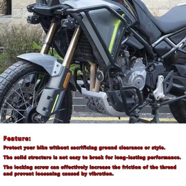 WORLDMOTOP Highway Crash Bar Engine Guard Replacement for CFMOTO CF 450MT CF450MT MT450 MT 450 2024 2025 (upper)