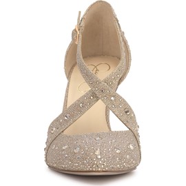 Jessica Simpson Women's ACCILE3 Pump, Champagne, 8