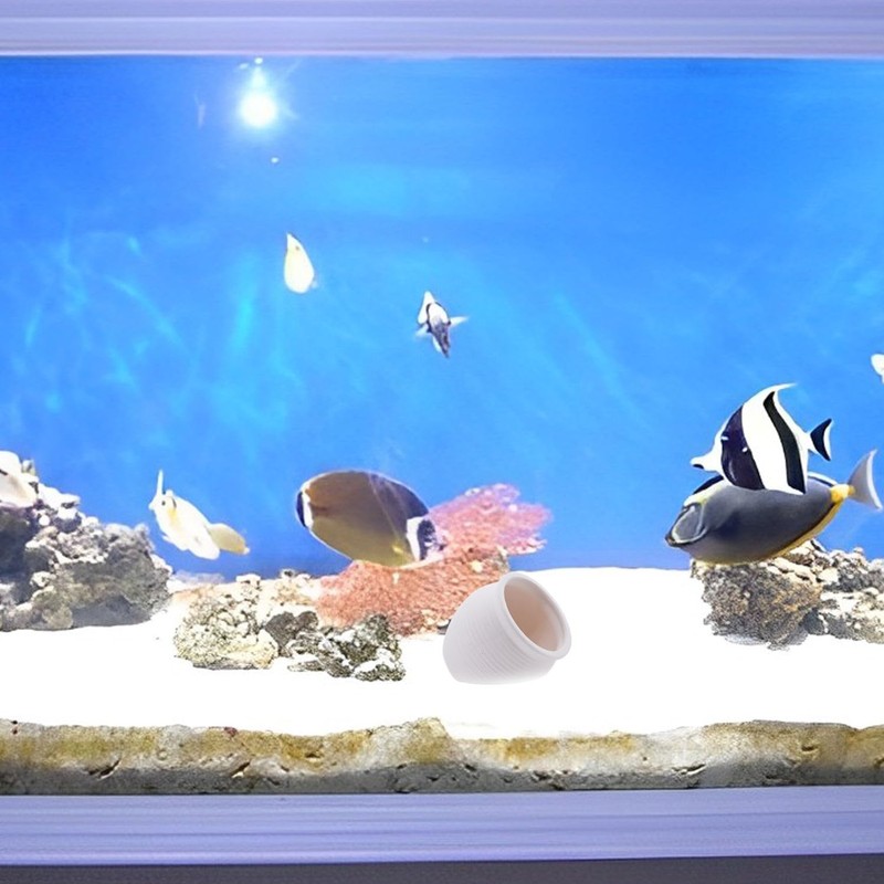 PENCK Aquarium Ceramic Jar Ornaments, Cute Betta Hideout Caves Fish